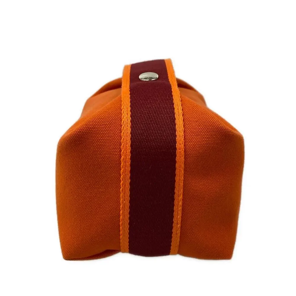 Hermès Handbag Orange Bordeaux
